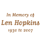 in memory of len hopkins
